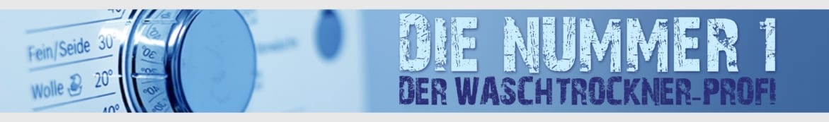 Waschtrockner Banner